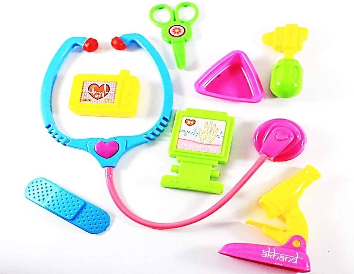 Pretend Play Baby & Toddler Plastic Doctor Set for Kids Medical Kit Toys for 3 to 6 Year Old Boys & Girls. — photo 2
