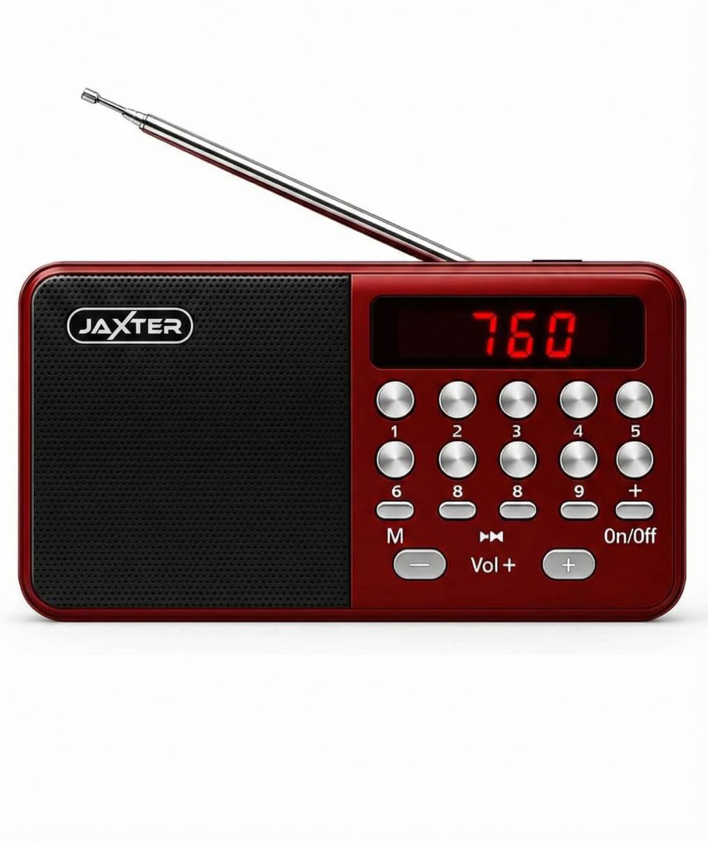 jaxter FM with Bluetooth speaker 6 W Bluetooth Laptop/Desktop Speaker