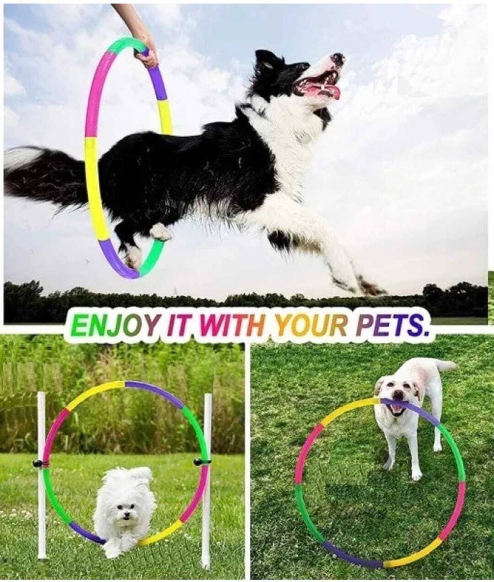 little toys Hula Hoop Ring of 8 Pcs For Kids, for Exercise & Dance Hula Hoop Game(70 cm) Hula Hoop — photo 2