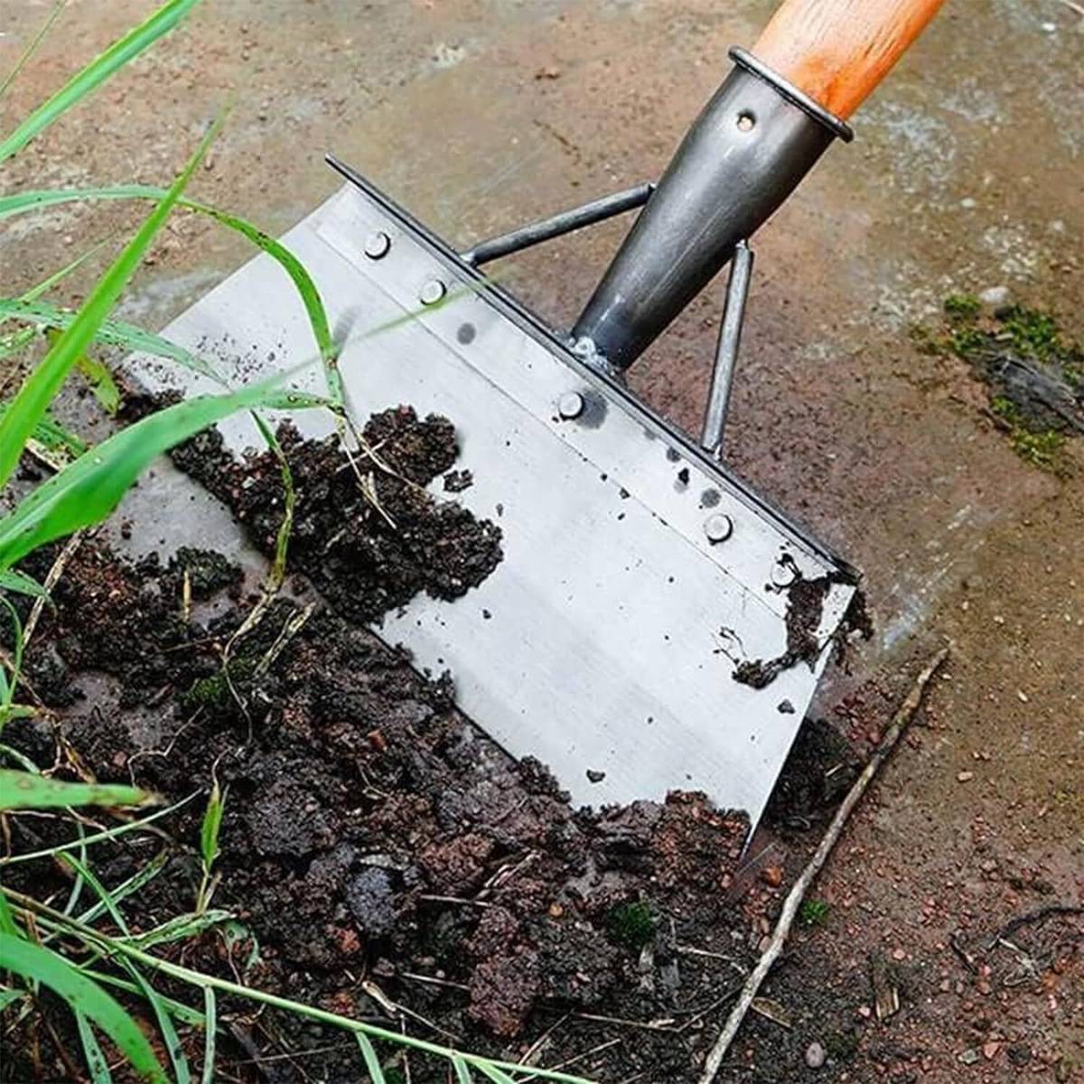 Robux heavy duty Weed Removal, Clean Up Animal Waste, weed Scraper tool Garden Tool Kit — photo 3