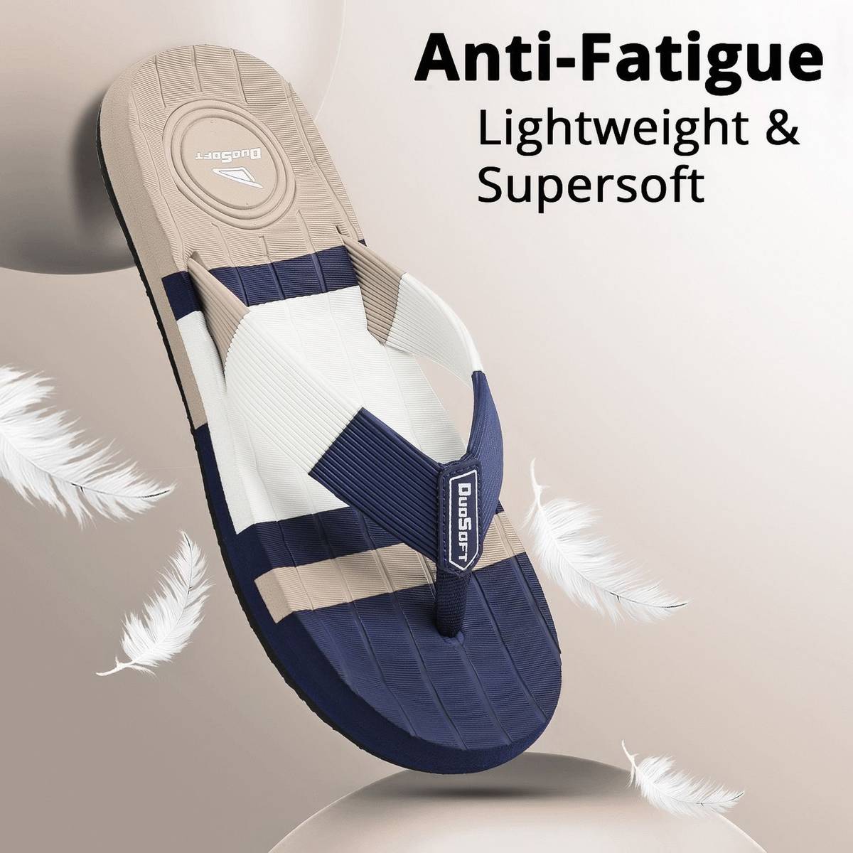 DUOSOFT Men Doctor|Orthopedic|Lightweight|Antiskid Non Slip Slippers — photo 4