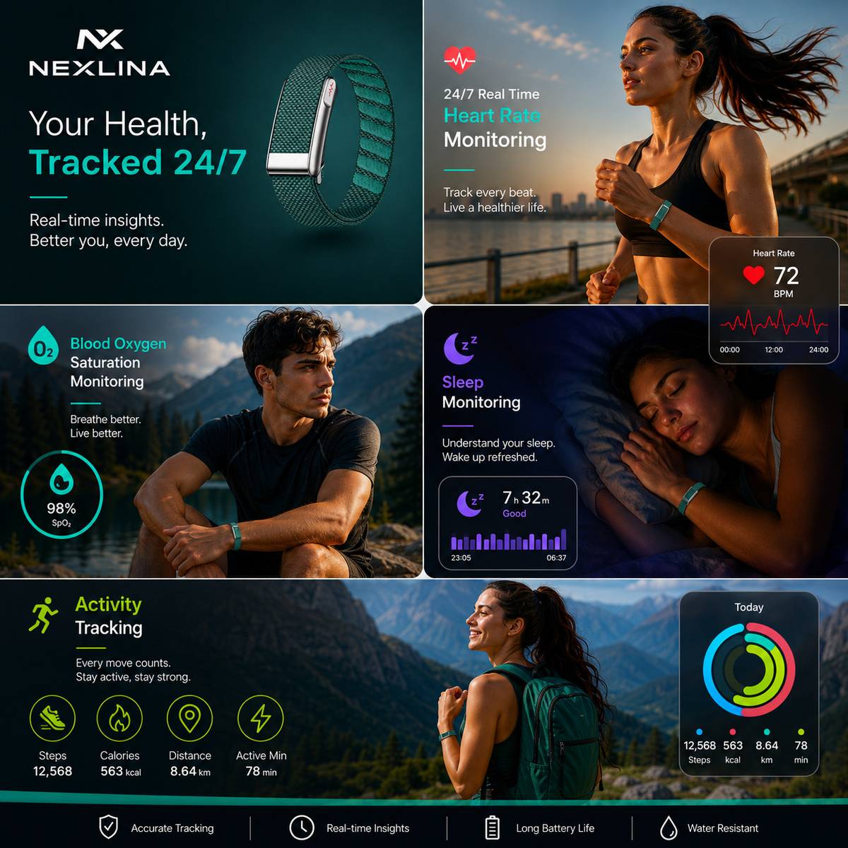 Loop Smart Fitness Band with ECG, Sleep, Heart Rate & Activity Tracking — photo 4