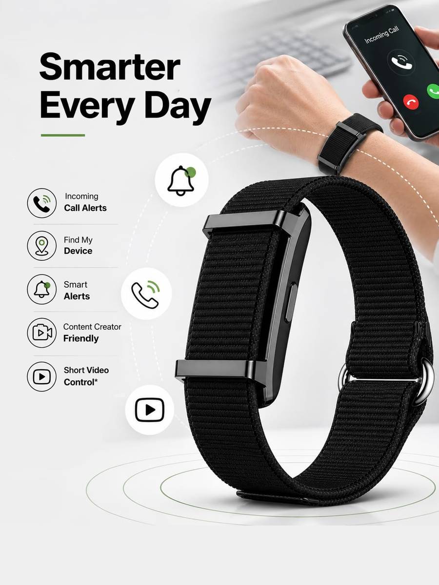Corvex Smart Fitness Band with 45 Days Battery Life Tracker Pro Remote Camera — photo 3