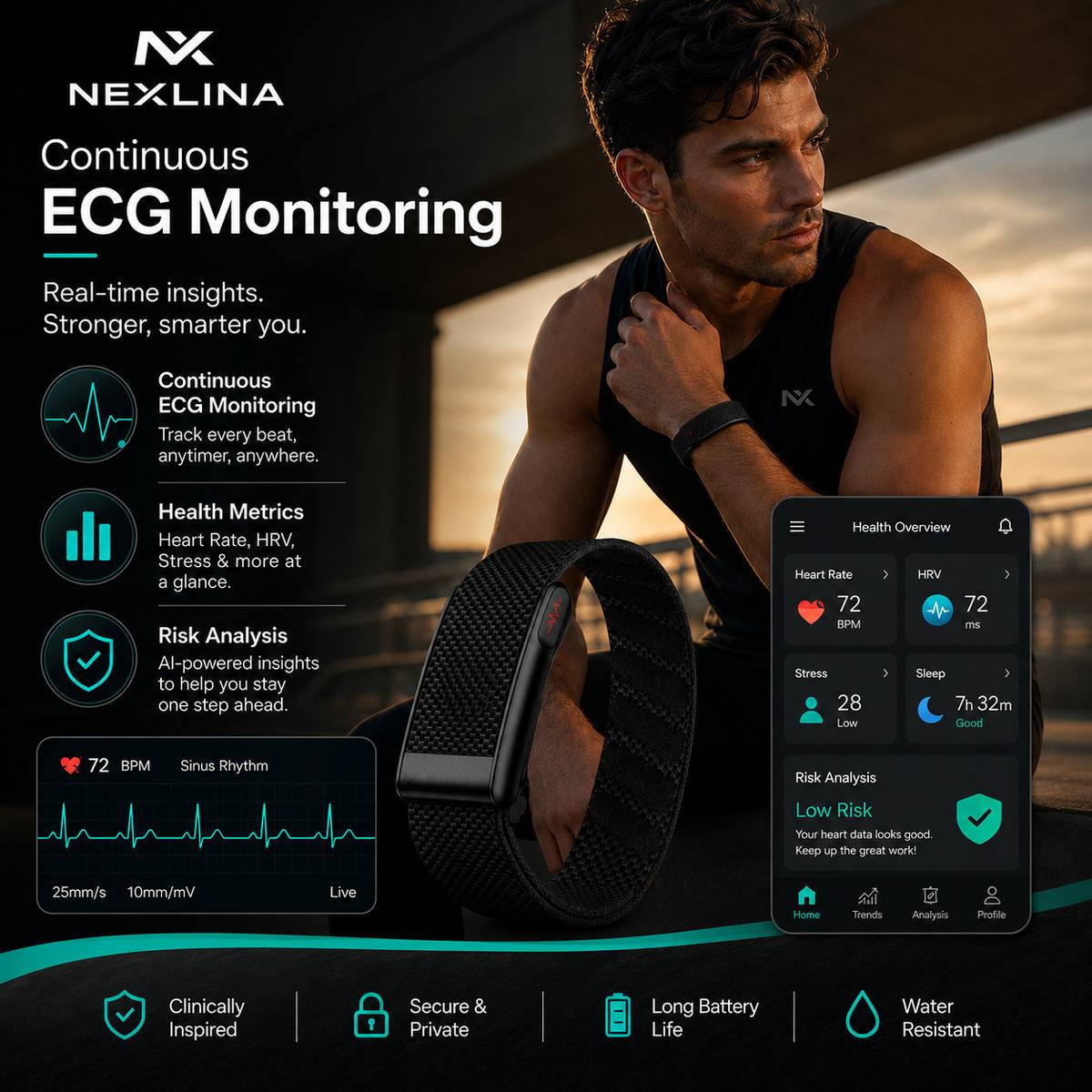 Loop Smart Fitness Band with ECG, Sleep, Heart Rate & Activity Tracking — photo 3