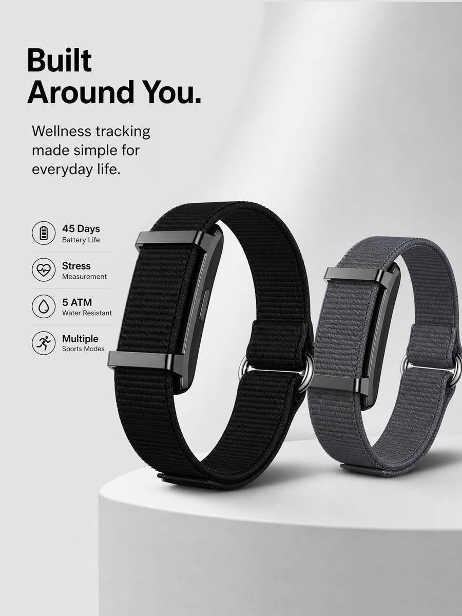 Corvex Smart Fitness Band with 45 Days Battery Life Tracker Pro Remote Camera — photo 4