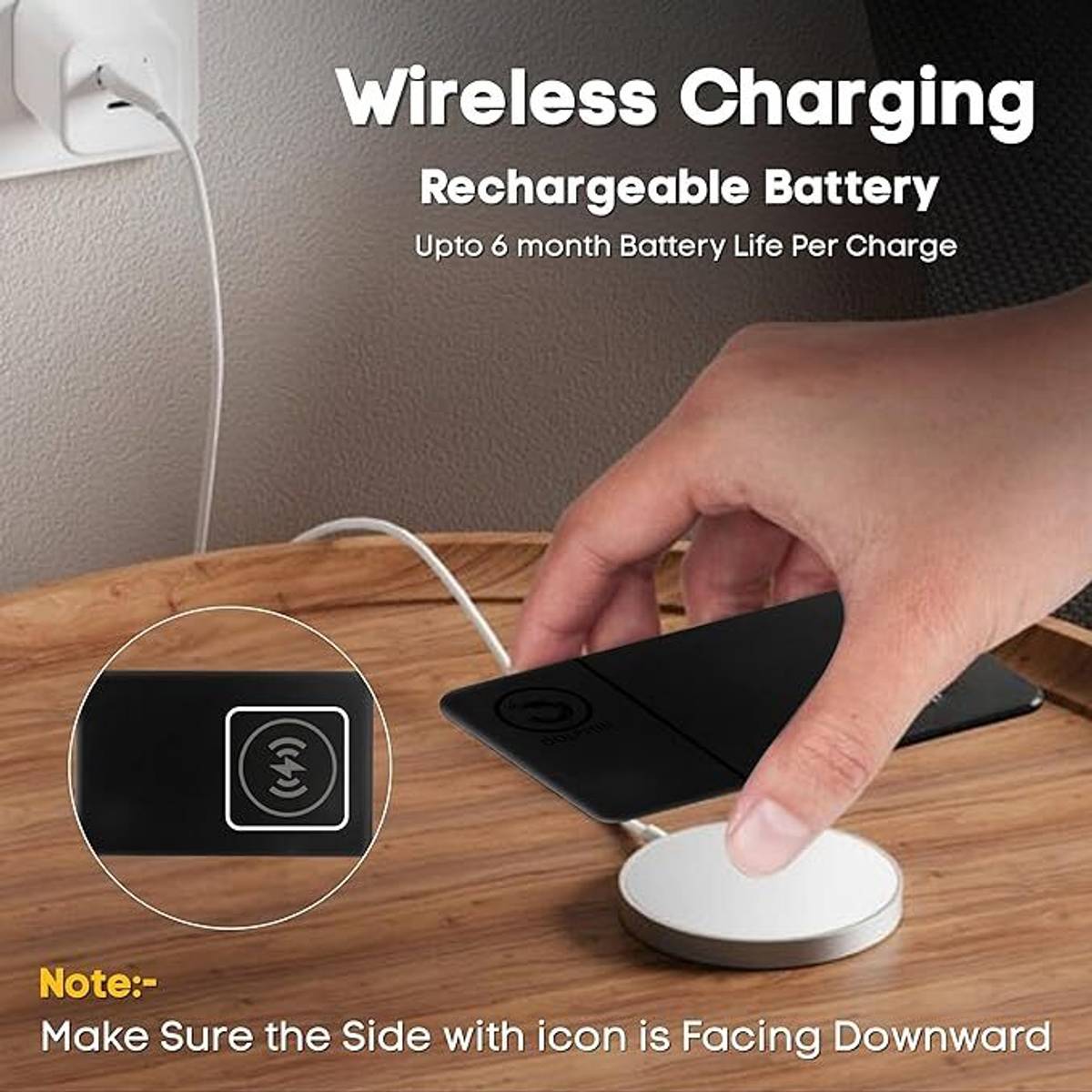 Tag8 Smart Card Android Wallet Finder,Work with Google Find Hub,Wireless Rechargeable Location Smart Tracker — photo 5