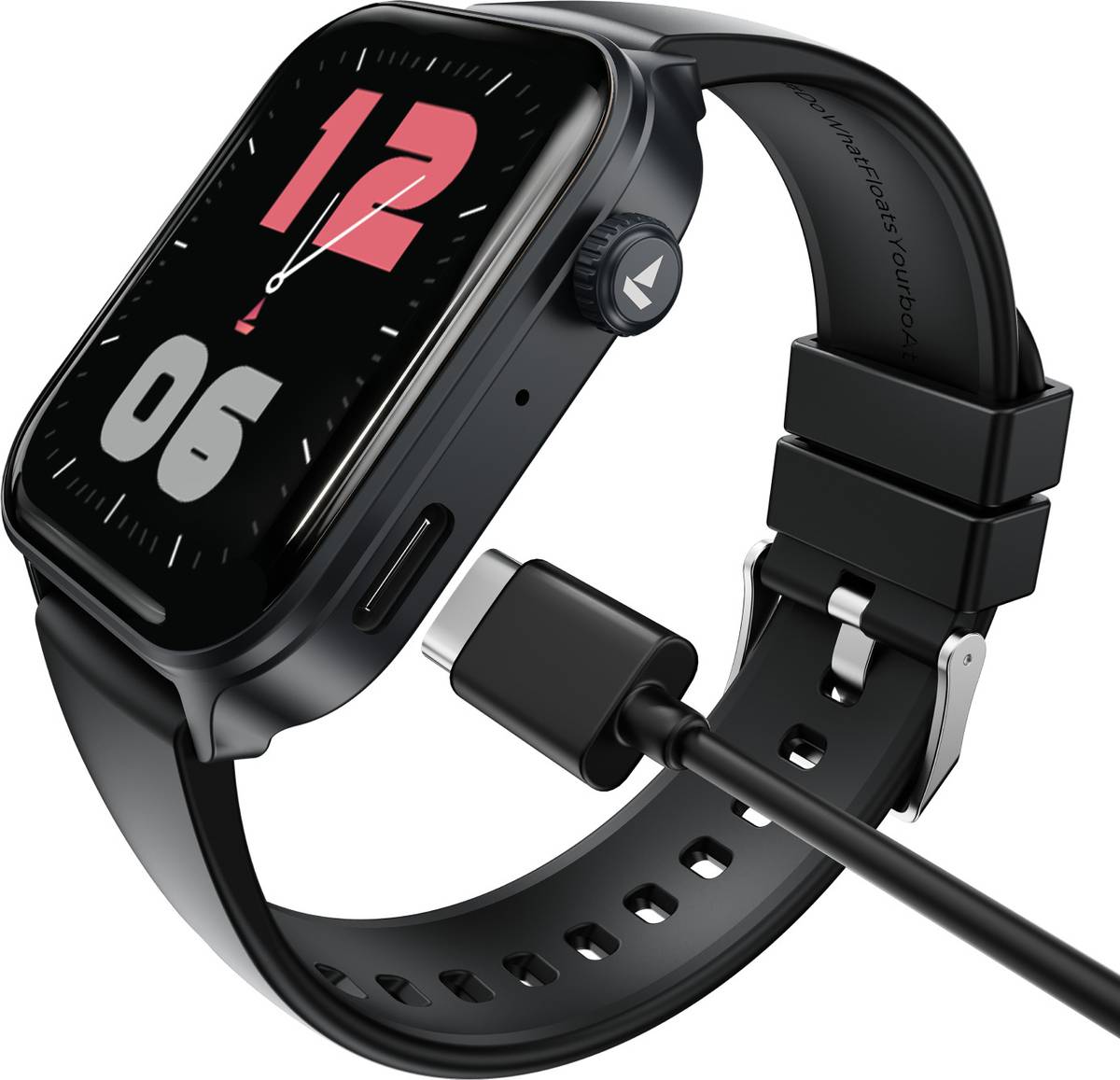 boAt Storm Call 4 Smartwatch, Type-C Charge, HD Display,Functional Crown, BT Calling Smartwatch