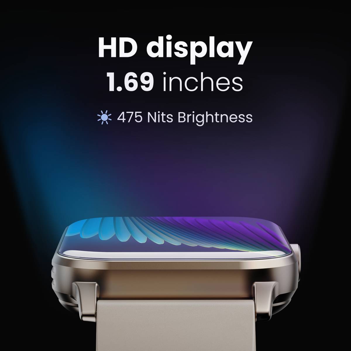 Drift BT Calling HD Display, 140+ Watchface, BT calling, IP68 Smartwatch — photo 3