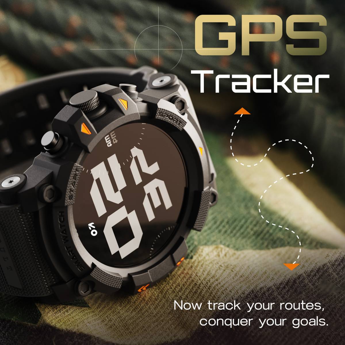 Thrux 1.39''HD Screen, GPS Tracker, Working Crown Smartwatch — photo 4
