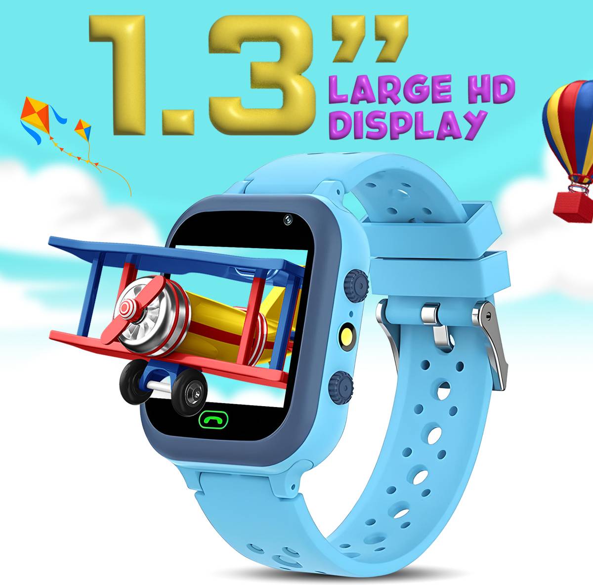 PunnkFunnk Q15 Kids Smart Watch with Location, Calling, Parent control, Camera, Safety Smartwatch — photo 5