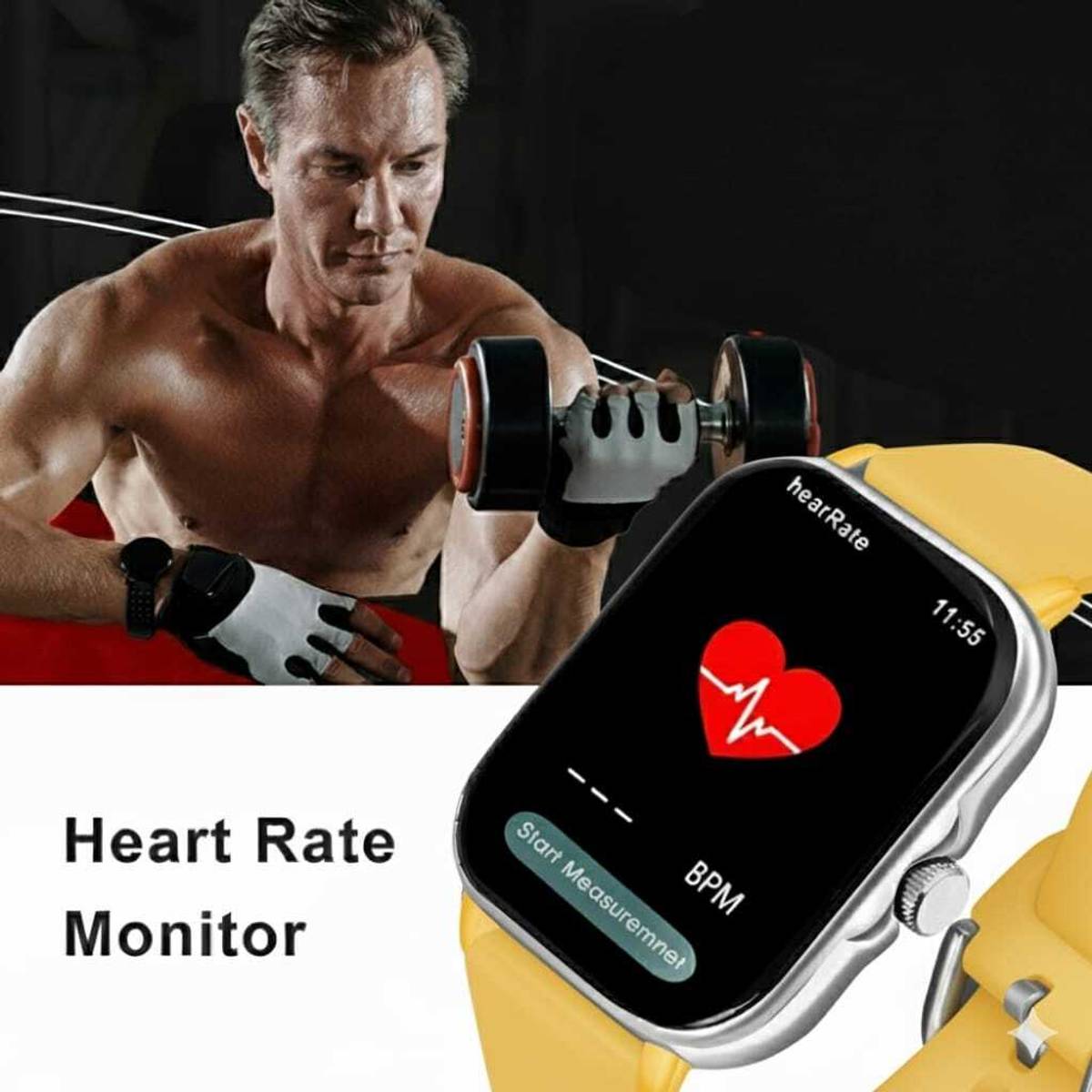 Smartwatch with 1.9” HD Screen, Calling & Health Fitness Tracker For kids Smartwatch — photo 2