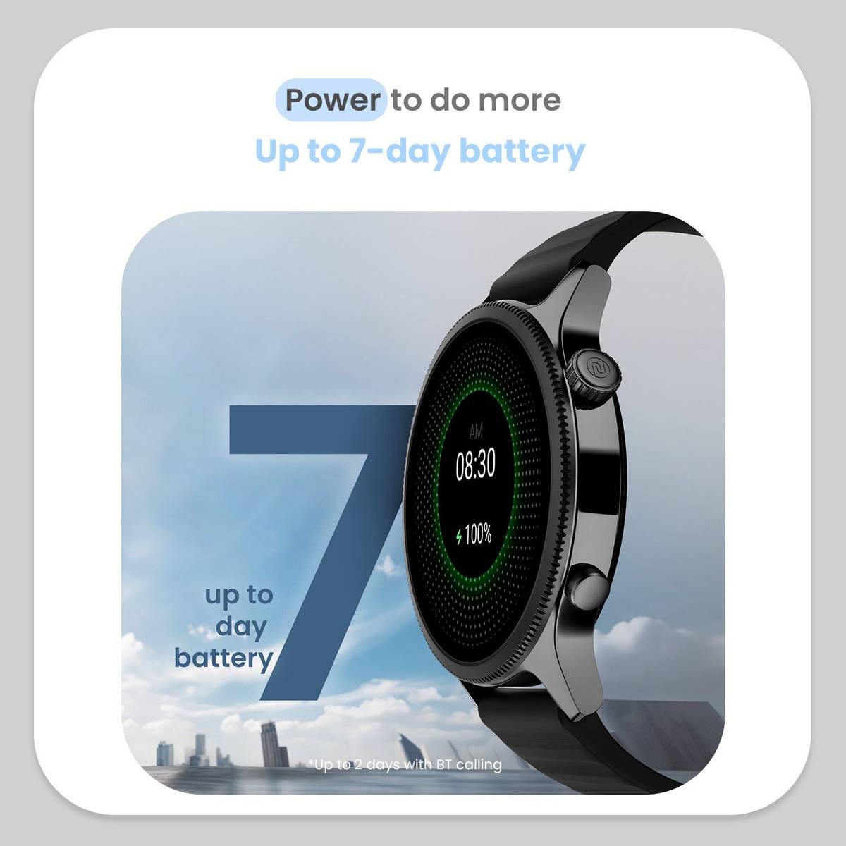 Evolve 4 1.46 AMOLED Always On Display with Premium Design & Bluetooth Calling Smartwatch — photo 4