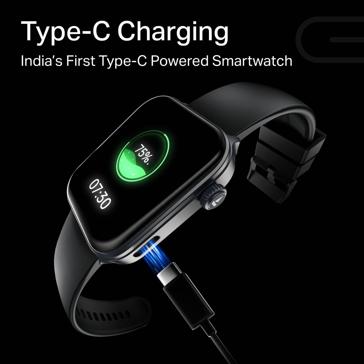 boAt Storm Call 4 Smartwatch, Type-C Charge, HD Display,Functional Crown, BT Calling Smartwatch — photo 4