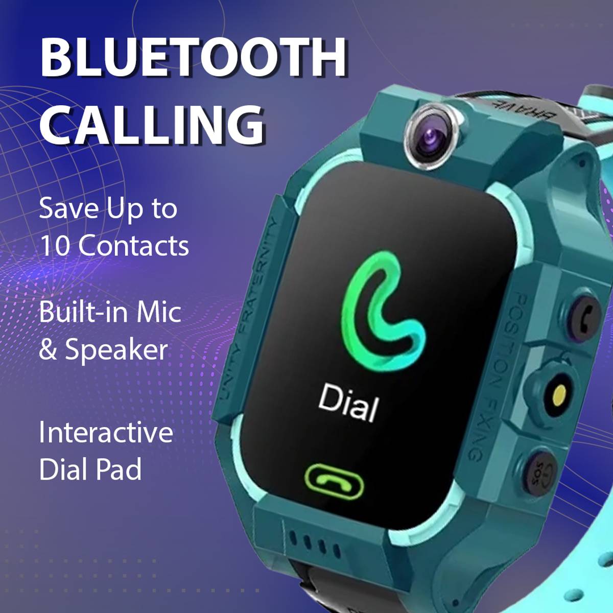 Melbon Kids Games Monitor Child Baby Anti-lost GPS Tracker Smartwatch — photo 4