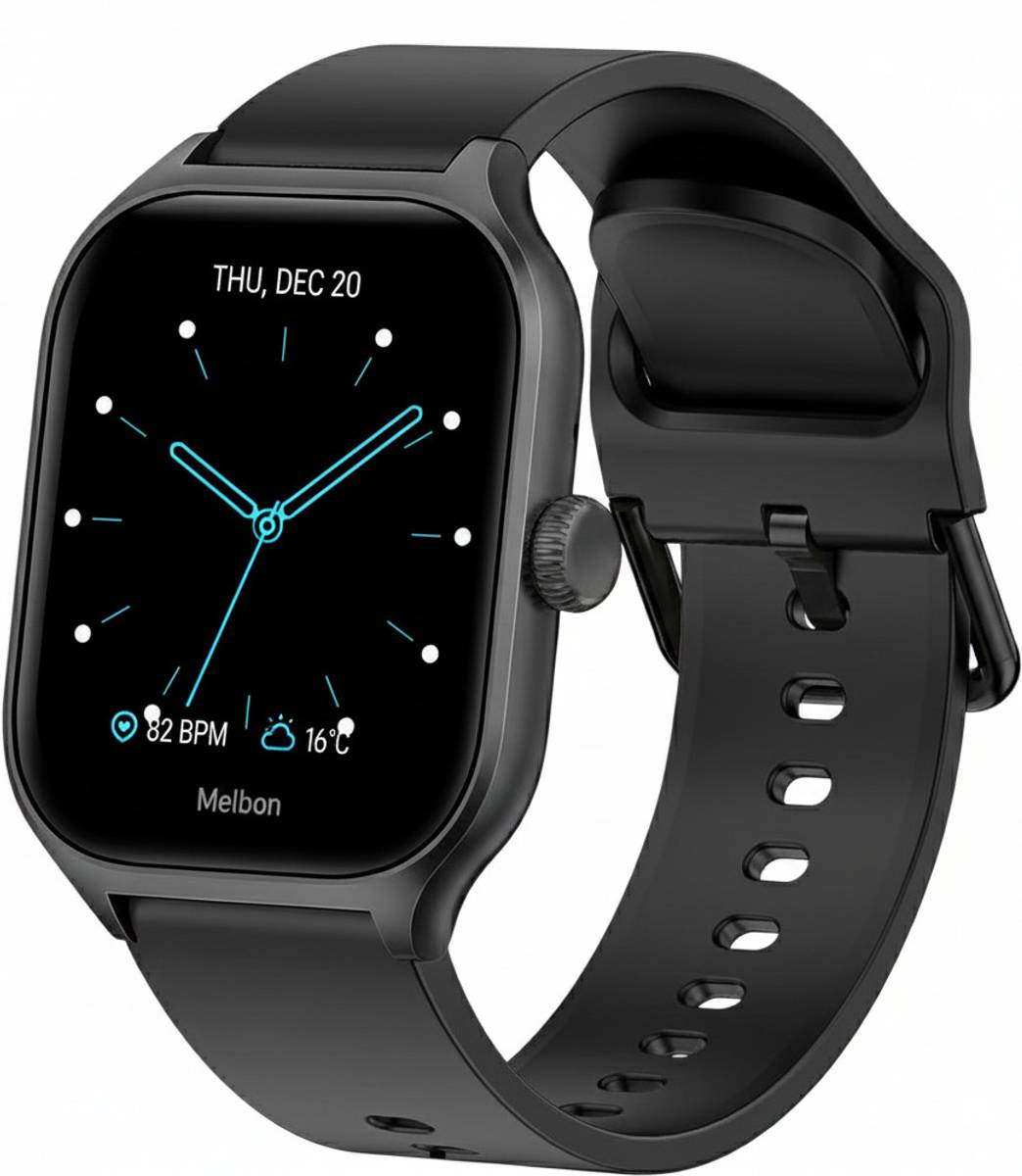 Melbon H9 2.01 AMOLED Display, Health Monitoring, Fitness, 100+ Sports Mode Smartwatch Smartwatch