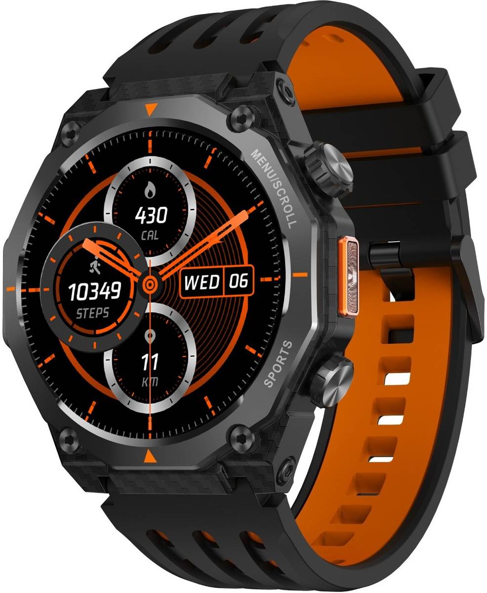 Fastrack Extreme Adventure GPS | Rugged Design | ABC Sensors | Extrenal Torch | 1 ATM Smartwatch
