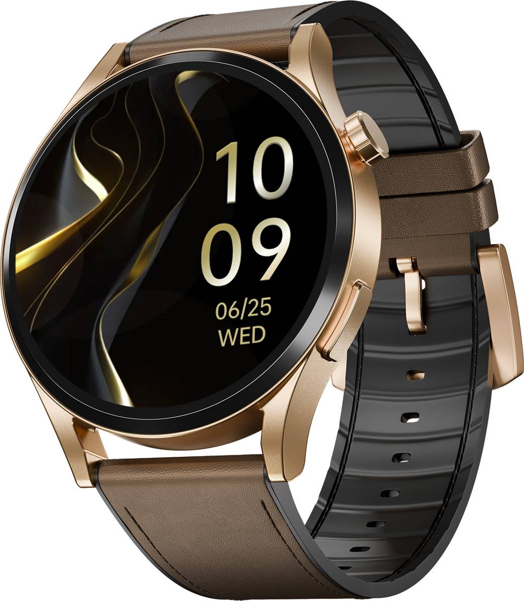 boAt Chrome Horizon, 1.51"(3.83cm) Metal body, AMOLED Display, Video Watch Faces Smartwatch