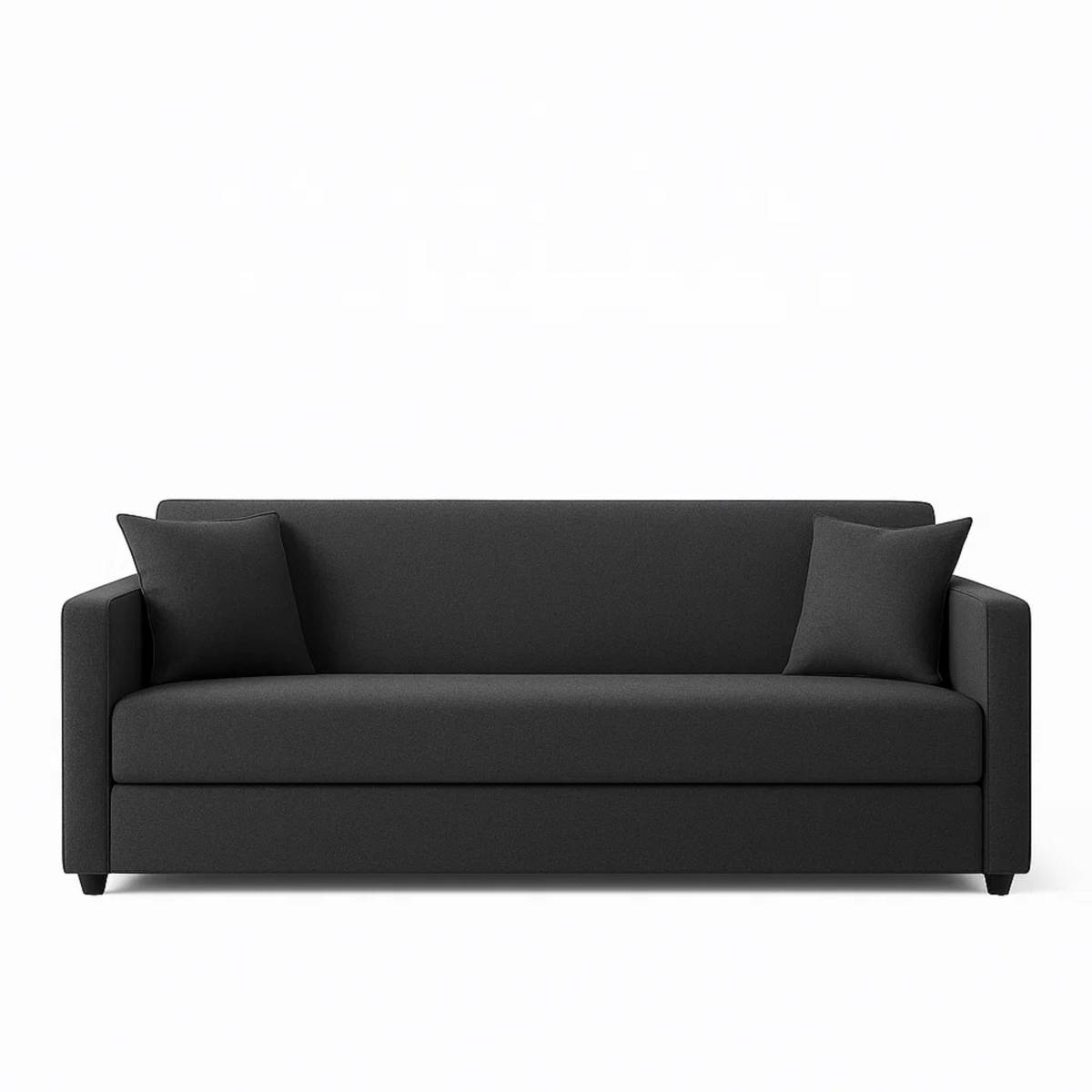 WAKESURE Premium Quality 3 Seater With Ottoman Jute Fabric 3 + 1 Sofa Set — photo 4