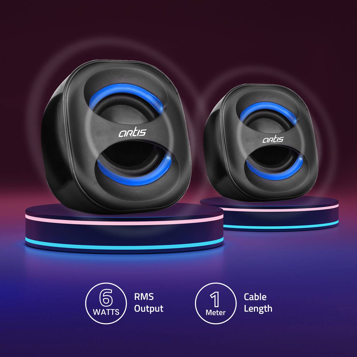 artis Mini Portable Laptop/Desktop Speaker — photo 3