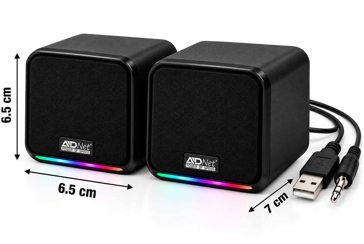 ADNet TARANG MULTIMEDIA SPEAKER Digital Speaker with Aux Connectivity 6 W Laptop/Desktop Speaker — photo 4