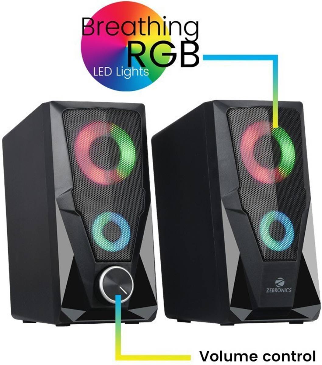 ZEBRONICS ZEB-WARRIOR 10 W Laptop/Desktop Speaker — photo 4