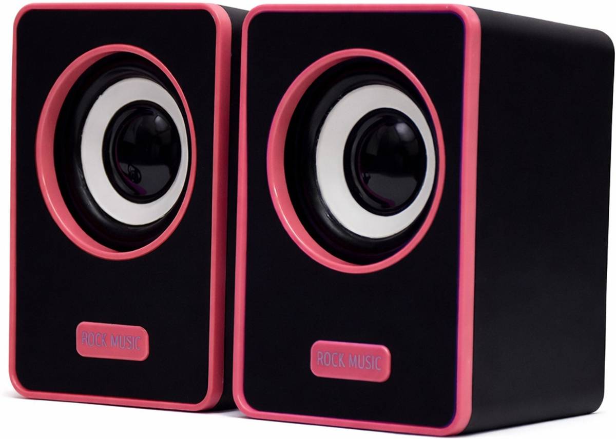 otoobest Computer Speakers, Compact USB Powered | 571-Multicolour 5 W Laptop/Desktop Speaker
