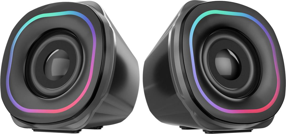 Portronics Intune 5 12W USB Powered Portable Speaker With LED Light Control/Volume Control 12 W Mobile/Tablet Speaker