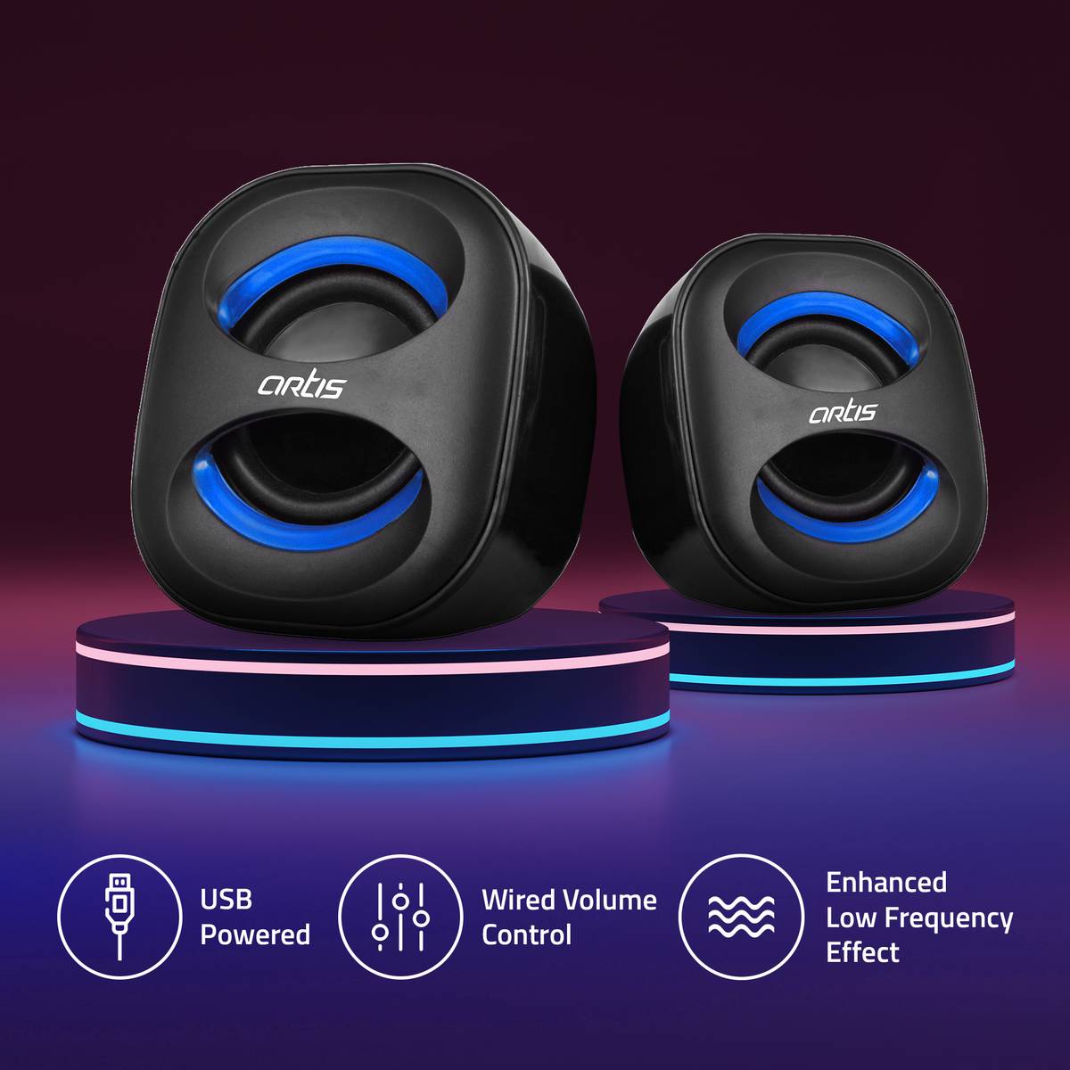 artis Mini Portable Laptop/Desktop Speaker — photo 2