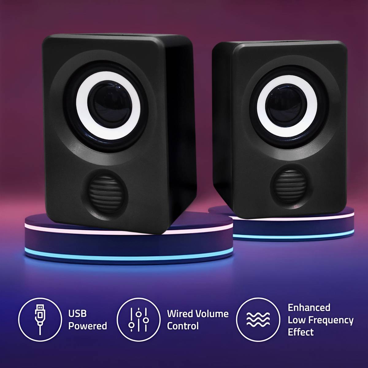 JAXTER 6W Computer Speaker with Deep Bass | USB Powered | Clear Stereo Sound | Mobile 6 W Bluetooth Laptop/Desktop Speaker — photo 4