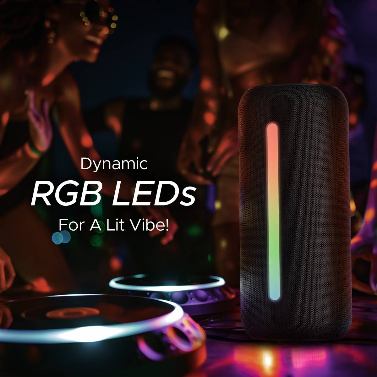 boAt Stone SpinX Pro with 8 HRS Playtime,RGB LEDs, TWS Mode, Signature Sound 20 W Bluetooth Speaker — photo 4