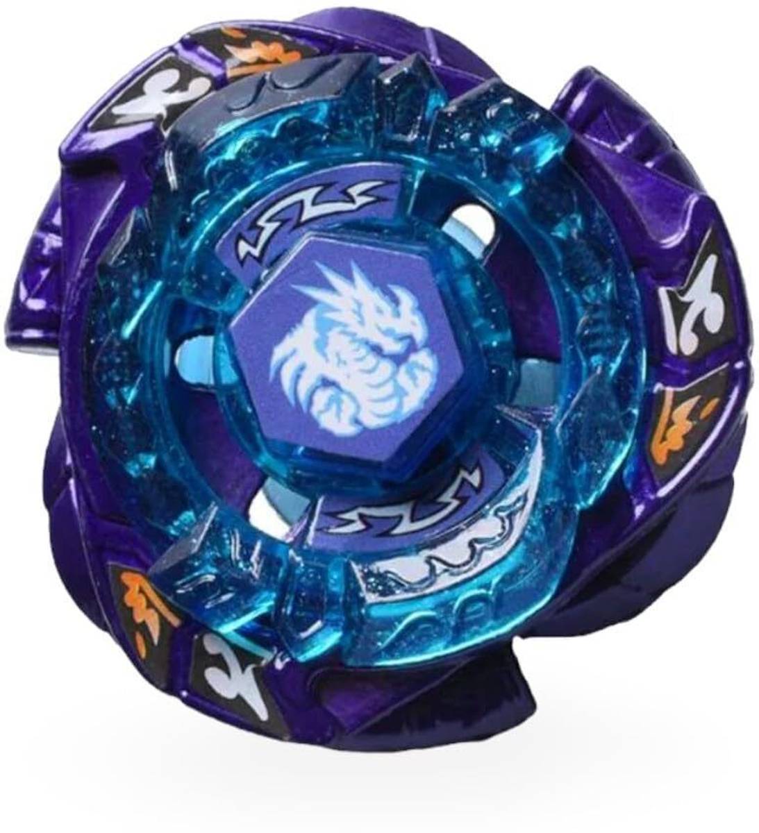 Funstars Omega Dragonis 85XF Rare Metal Fury Spinning Top with String Launcher (BB128) — photo 4