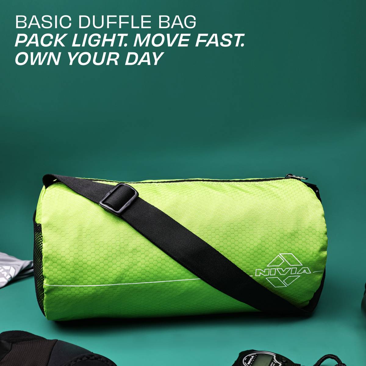 NIVIA Basic Duffle Gym Bag — photo 2