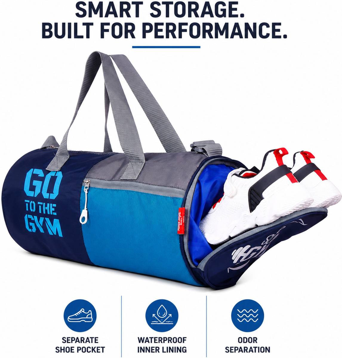 Risen style Duffle/Gym Bag/Shoulder Bag for Men & Women — photo 4