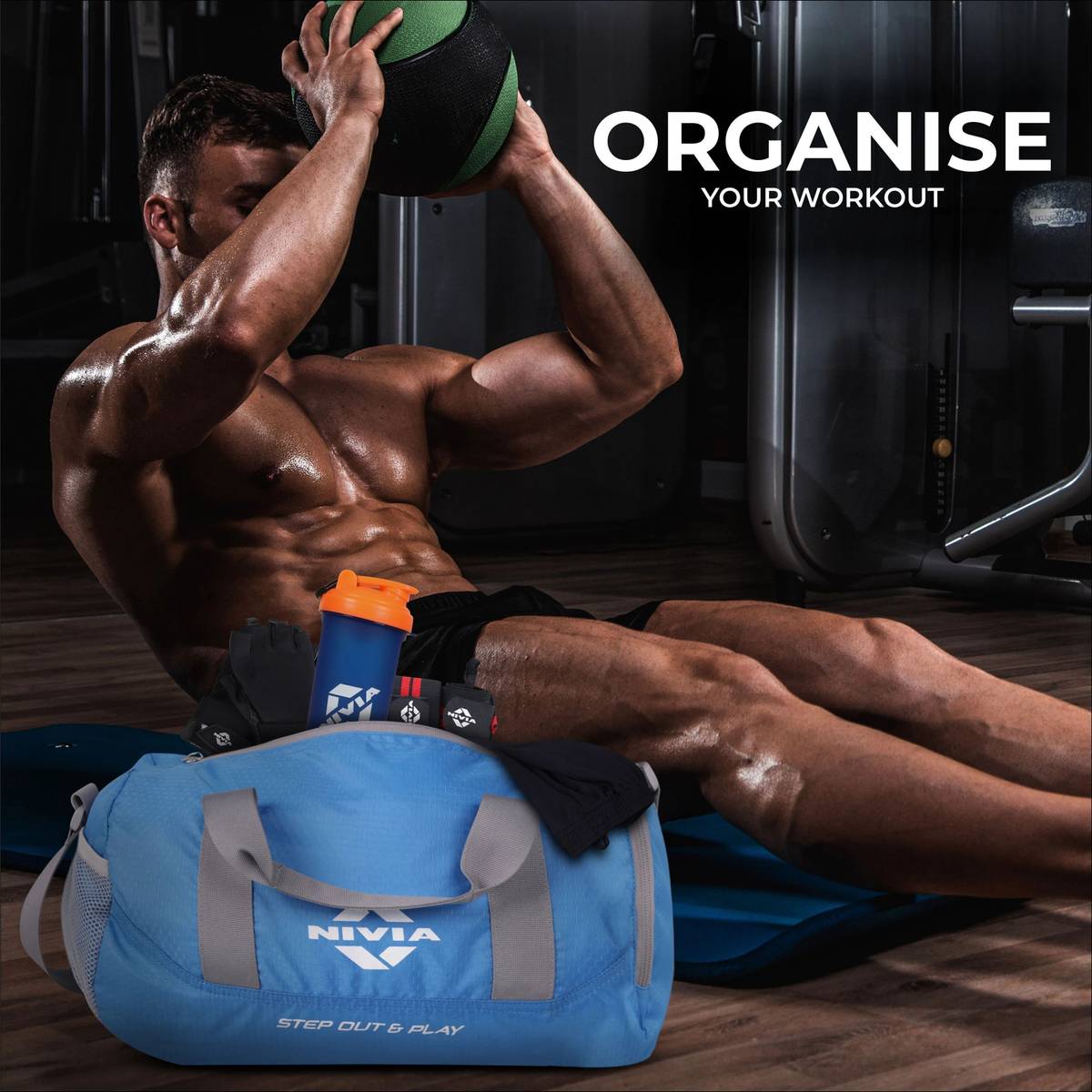 NIVIA Beast Gym Bag- 4 — photo 4