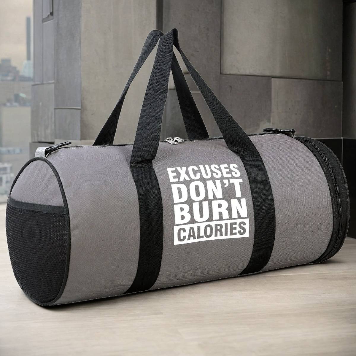 Dmade (Expandable) GYM BAG WITH SEPARATE SHOE COMPARTMENT Duffel Without Wheels