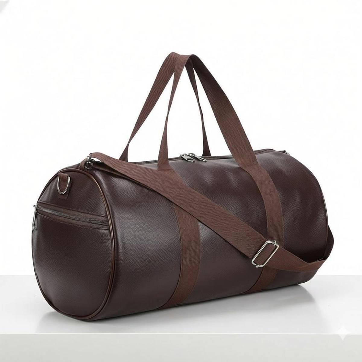 COOL INDIANS Leather Gym Bag Hand Duffle Bag Shoulder Bag Multipurpose Bag Unisex Sports Bag