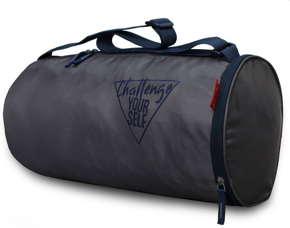 Men & Women Challenge Grey Gym Bags , Sports Duffle Bag. — photo 2