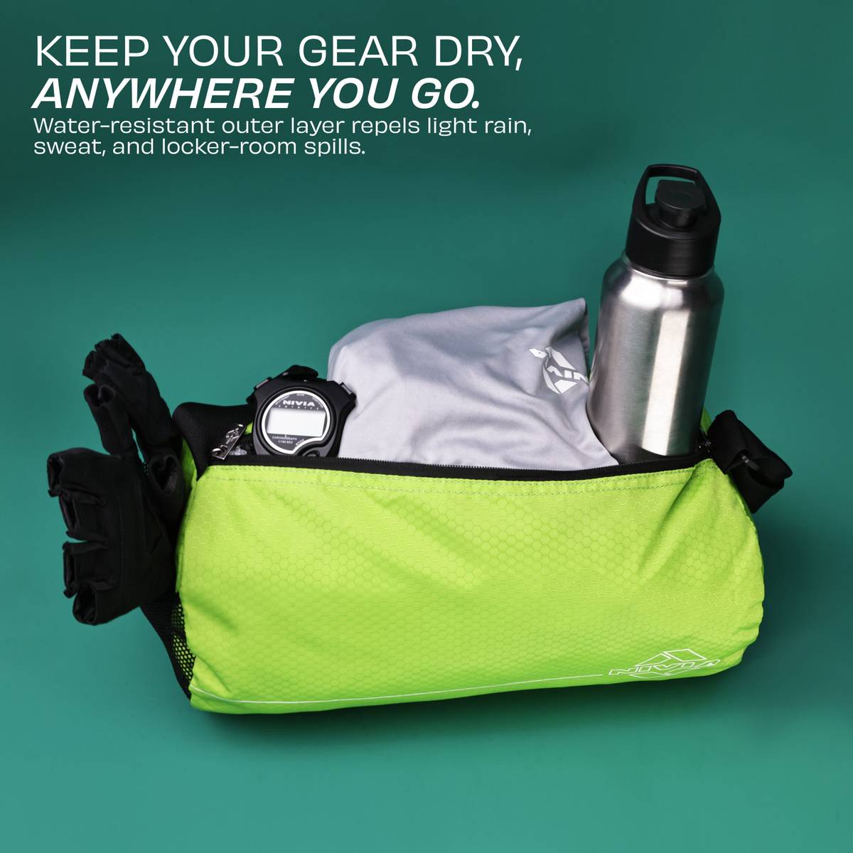 NIVIA Basic Duffle Gym Bag — photo 4