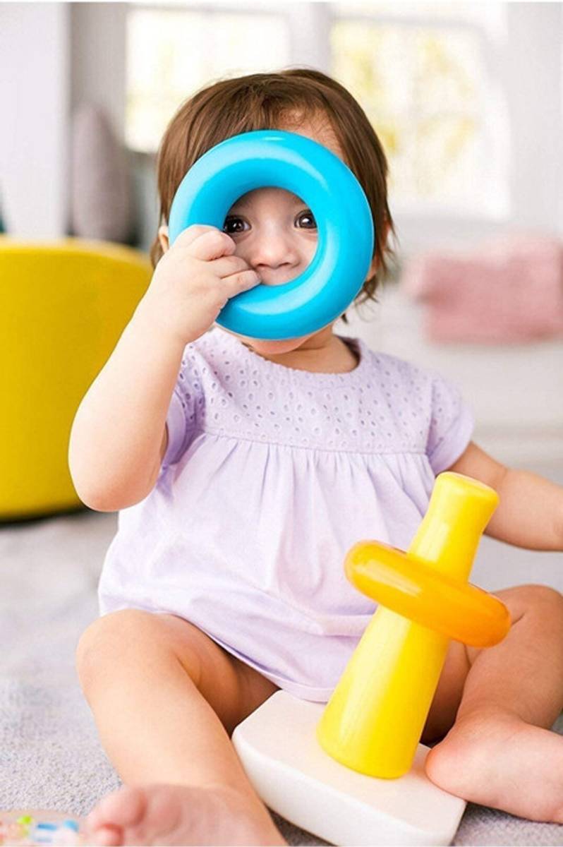 MSN RING TOY Bear Stacking 7 Rings for Toddlers TOY R5 — photo 4