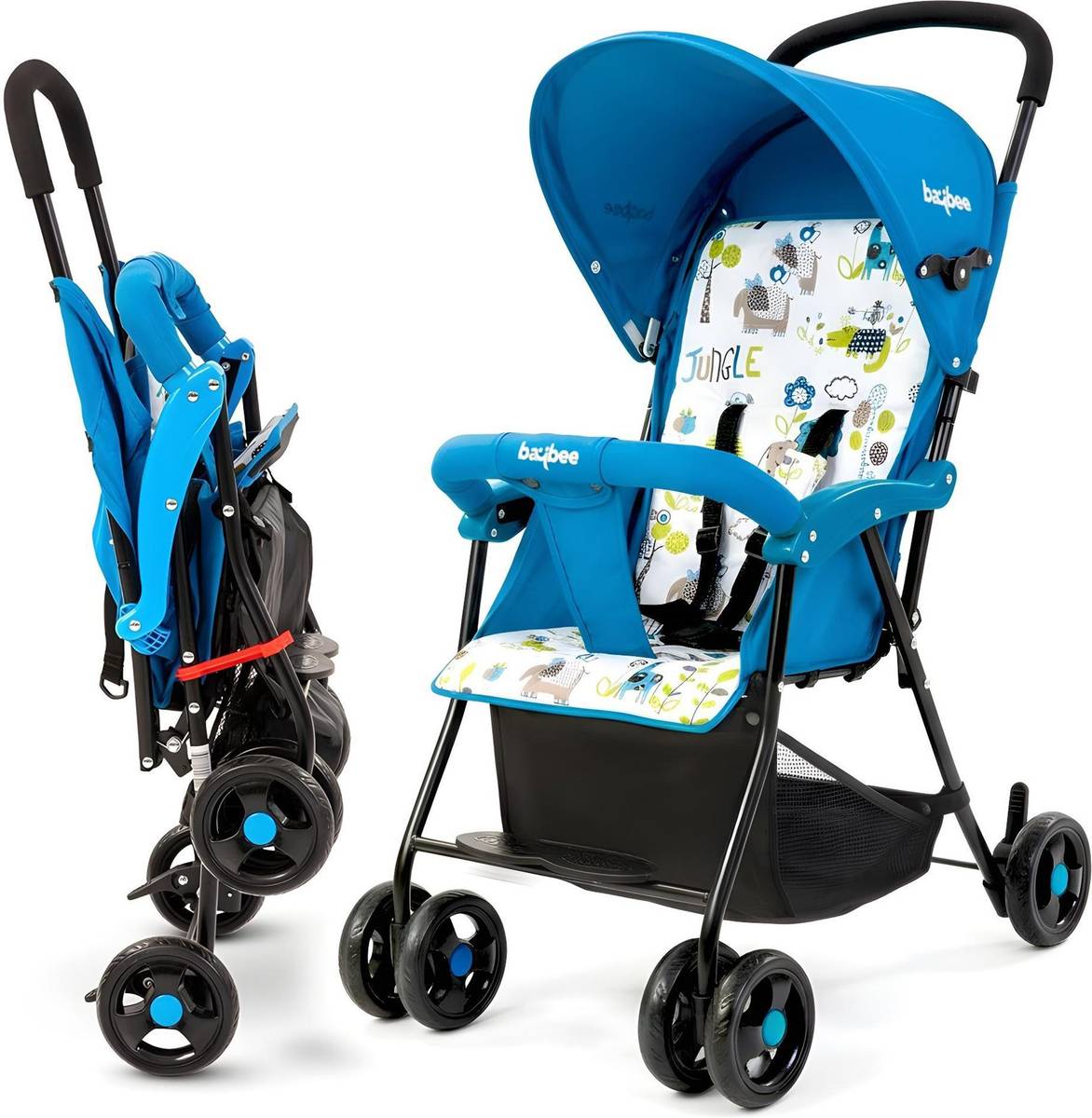 baybee Canopy Baby Stroller/Pram for kids 5 Point Safety harness with 2Recline Position Stroller