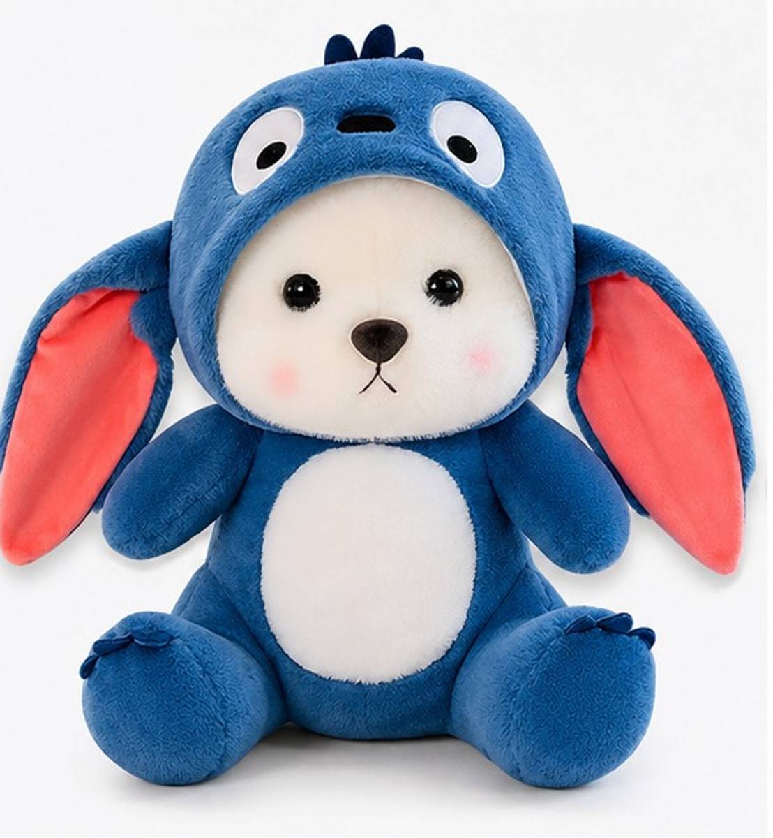 Future shop Cute Blue Bunny Bear Plush Soft Toy - 22 cm