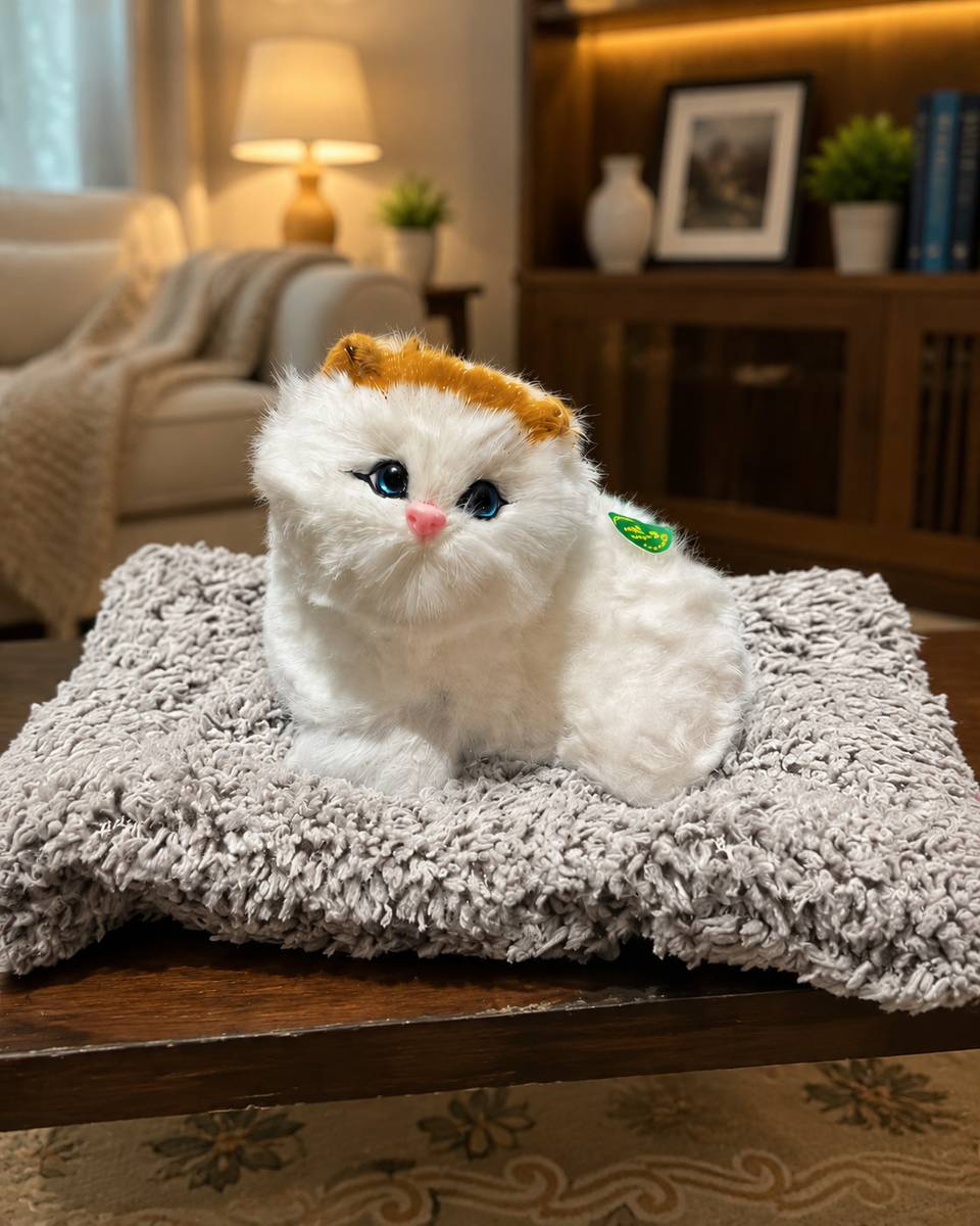 BNSW Cute Plush Cat - 11 cm