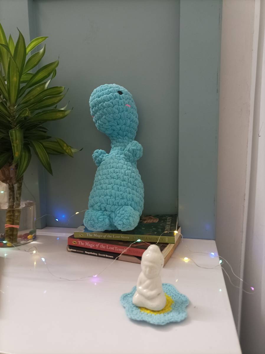 PARAMAMPADAM Handmade Little Dino - 25 cm