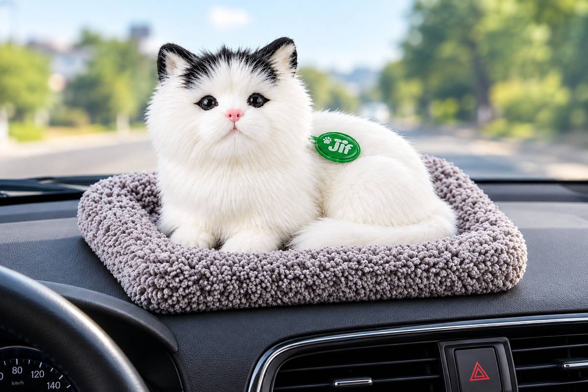 TTW Cute Cat Plush Toy with Meow Sound, Gift for Kids, Pet Toy for Boys & Girls  - 6 cm — photo 5