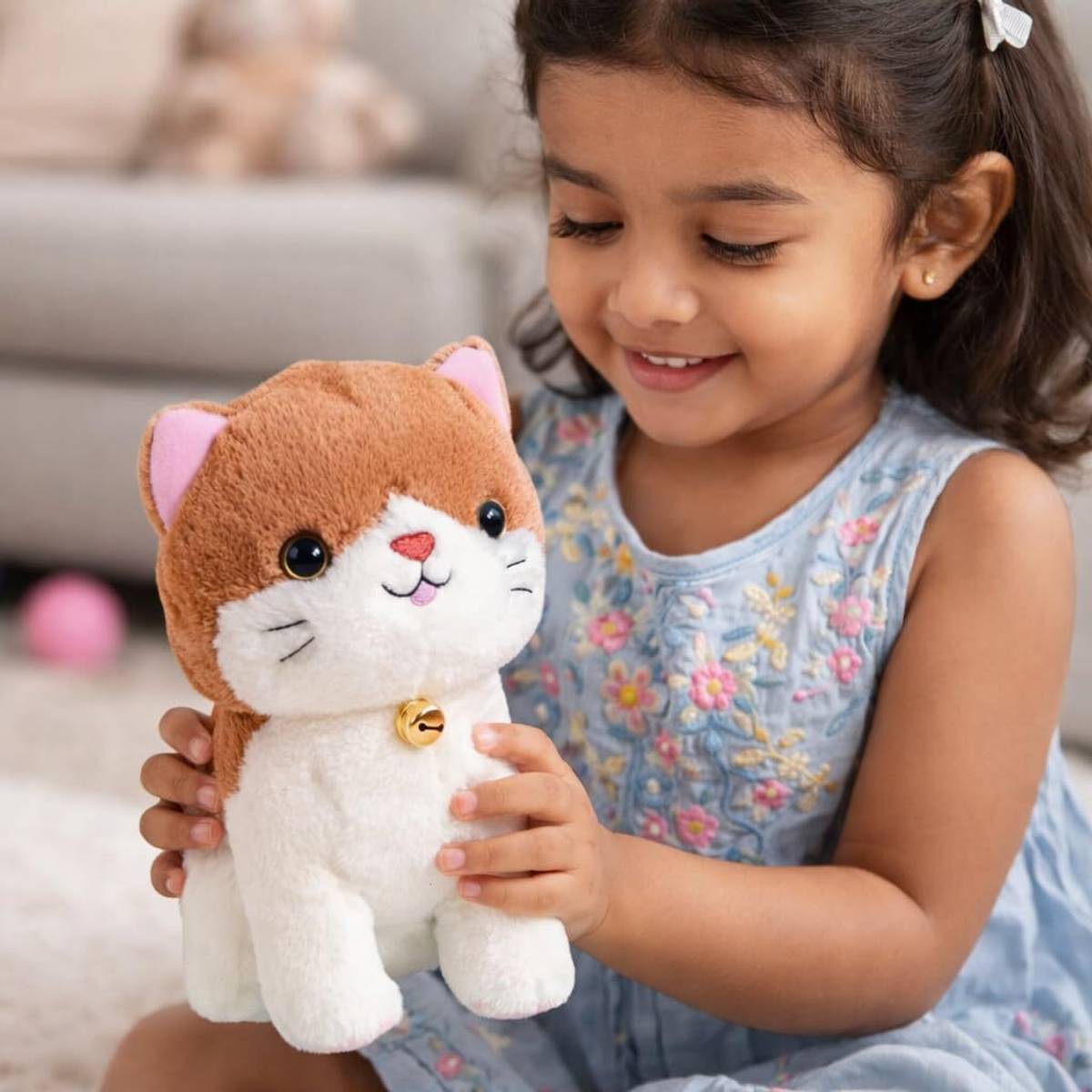 Dunky Soft Toy Plush Doll Cute Cat Plush Тоуs Stuffed - 20 cm