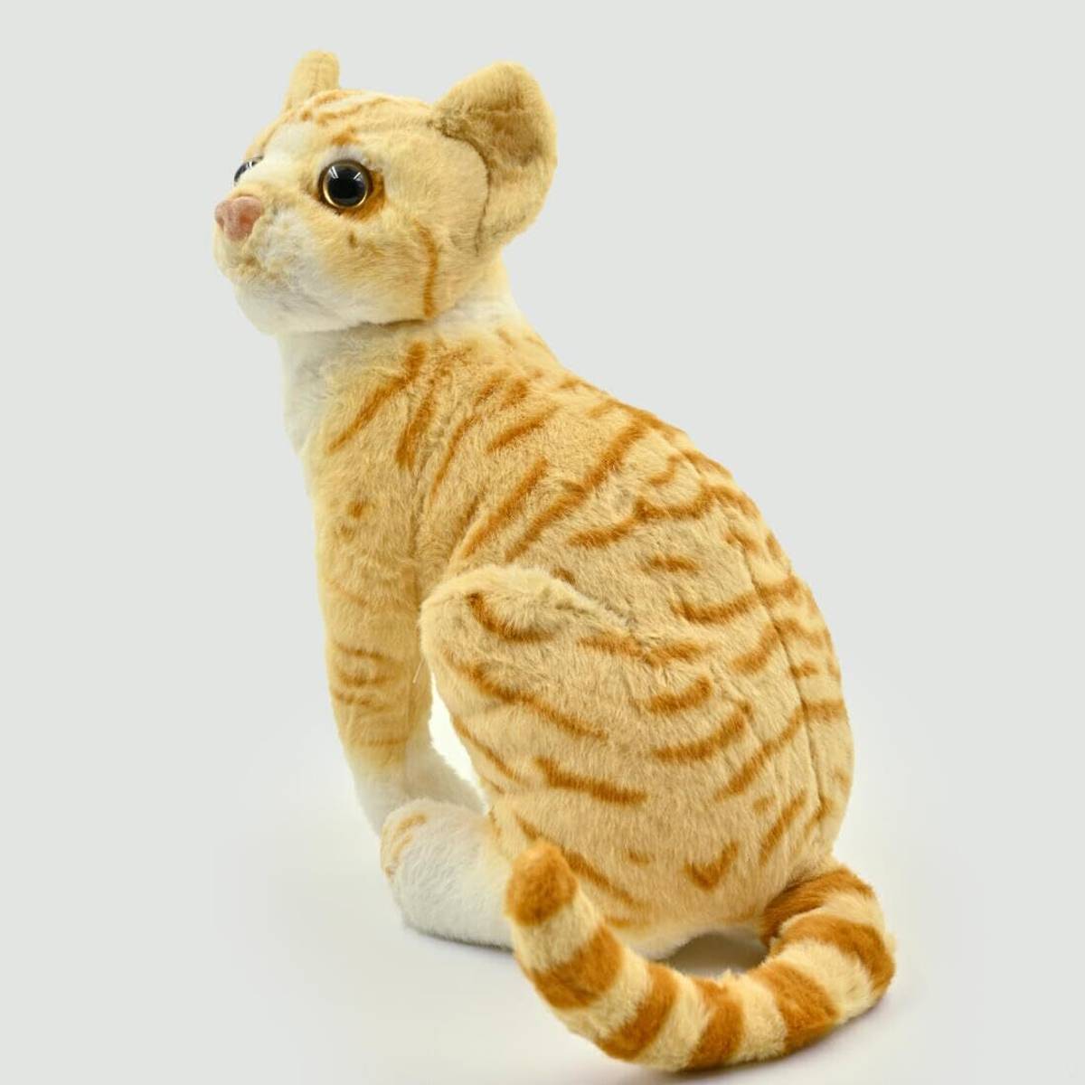 SHREEJI GIFT Adorable Realistic Tabby Cat Soft Toy 25 cm | Plush Stuffed Animal Toy for Kids, - 21 cm — photo 2