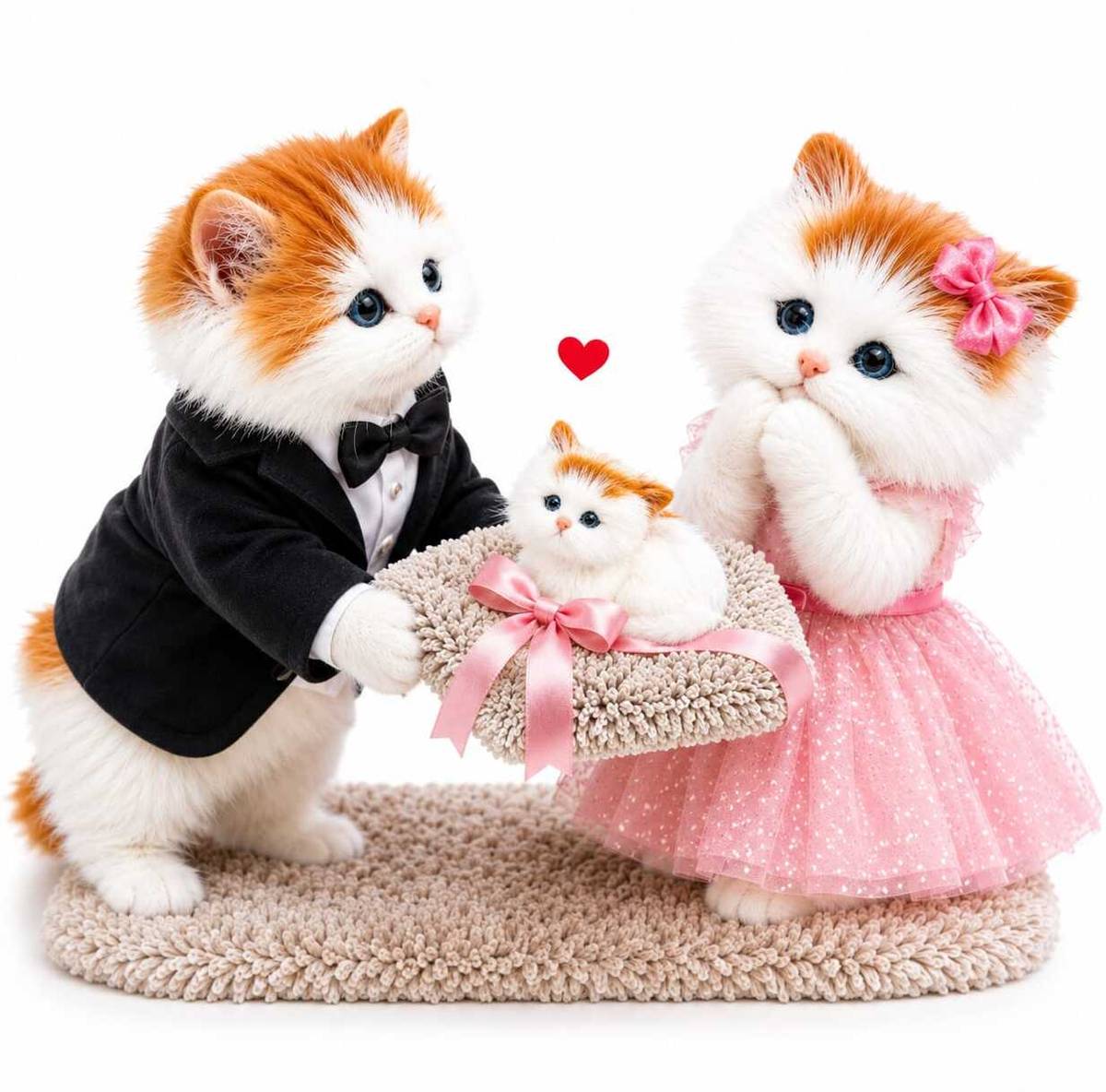 TTW Cute Cat Plushy Toy with Meow Sound, Gift for Kids, Pet Toy for Boys & Girls  - 6 cm — photo 5