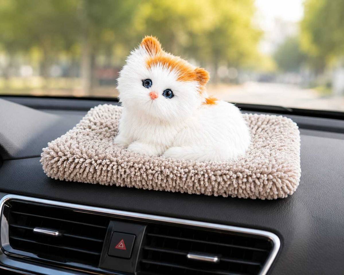 TTW Cute Cat Plushy Toy with Meow Sound, Gift for Kids, Pet Toy for Boys & Girls  - 6 cm — photo 4