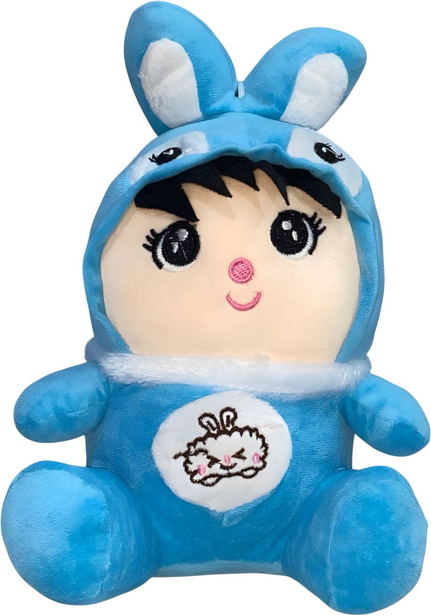 HugBerry Bunny Costume Plush Doll – Soft Stuffed Toy - 26 cm