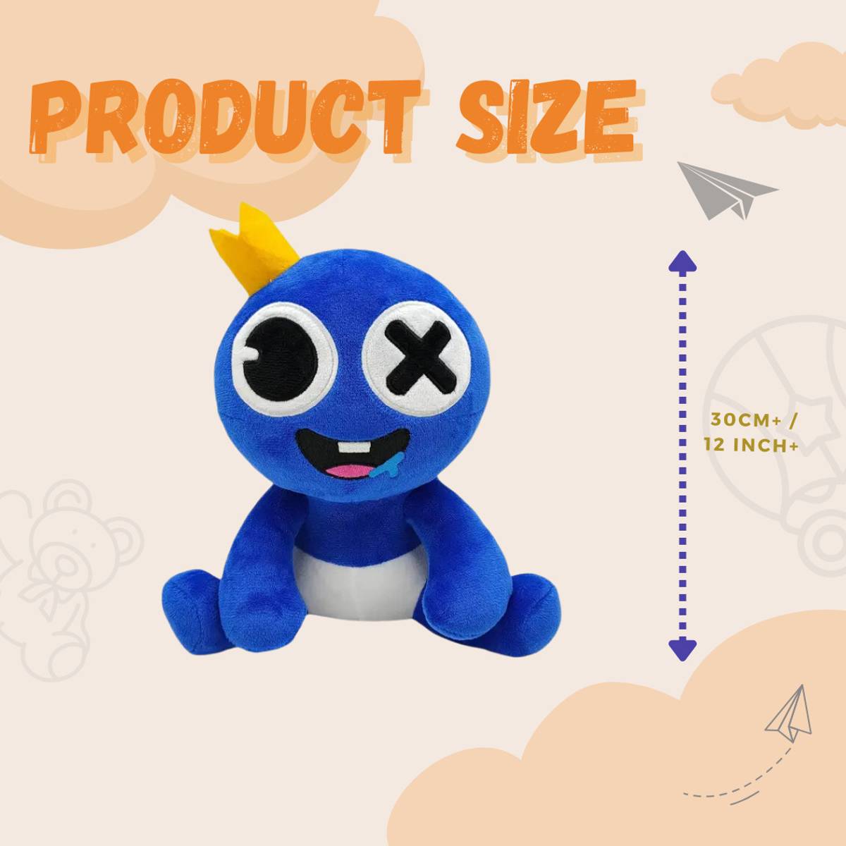 TechMax Solution Cute Babies Plush Soft Toys  - 30 cm — photo 3
